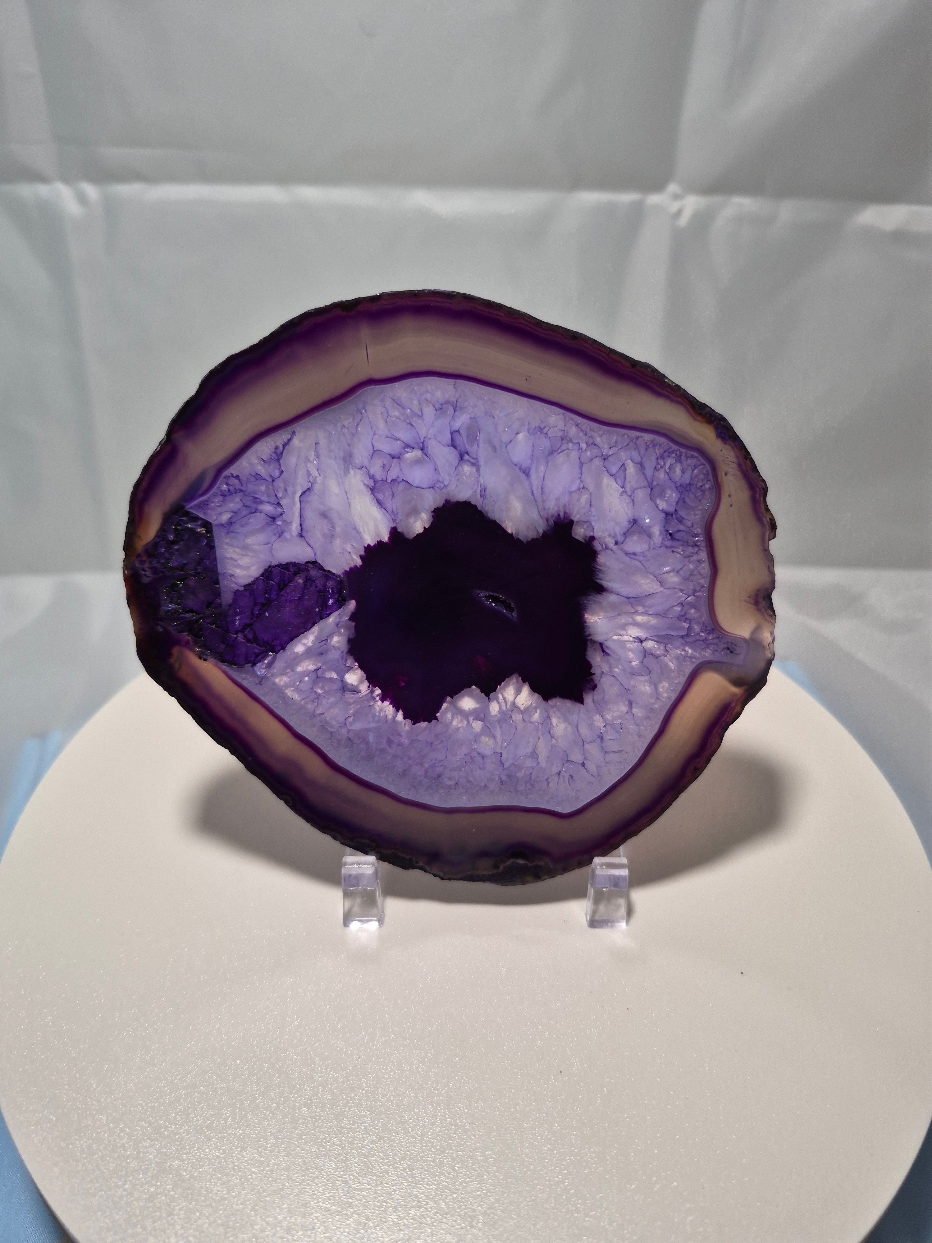 Purple Agate Slice