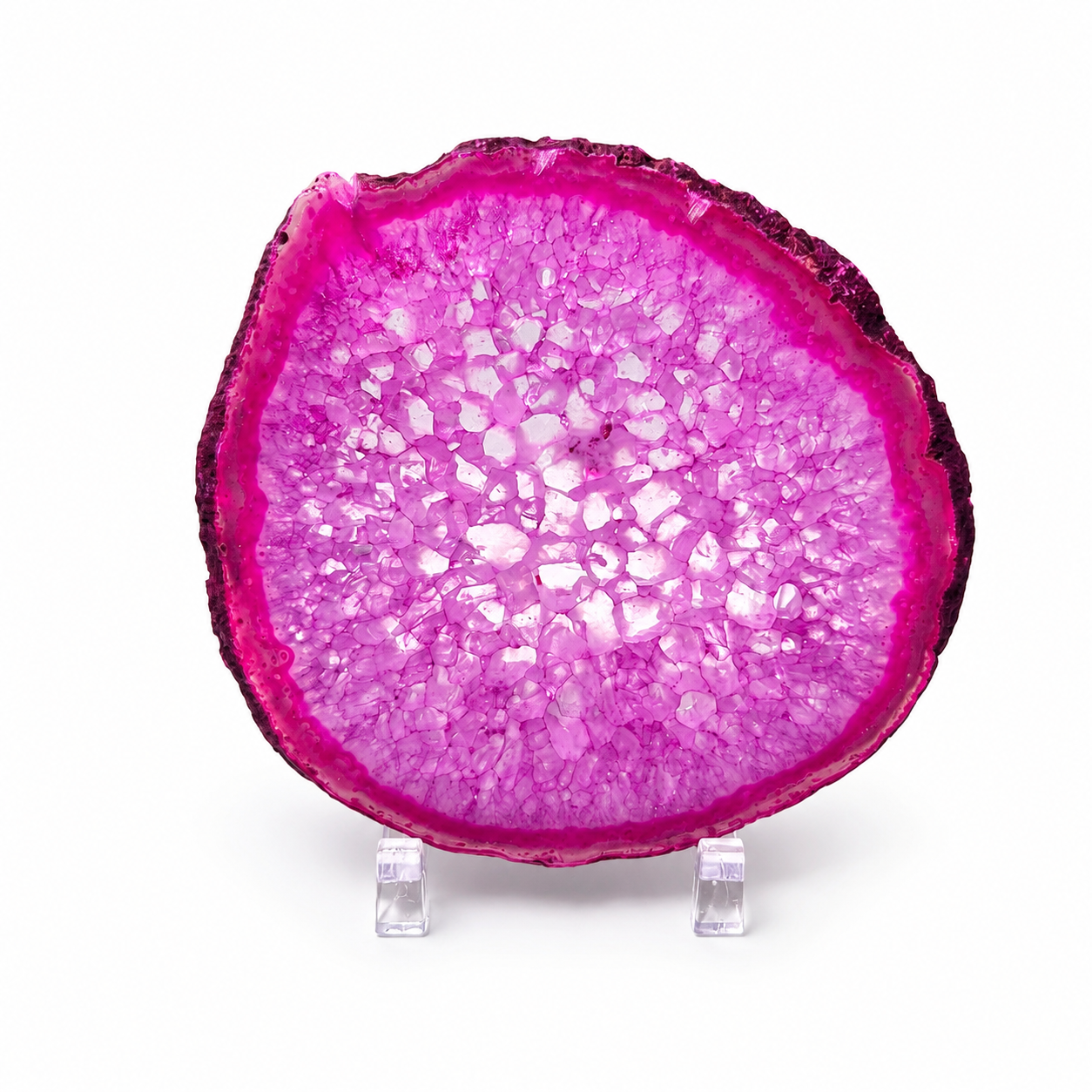 Pink Agate Slice