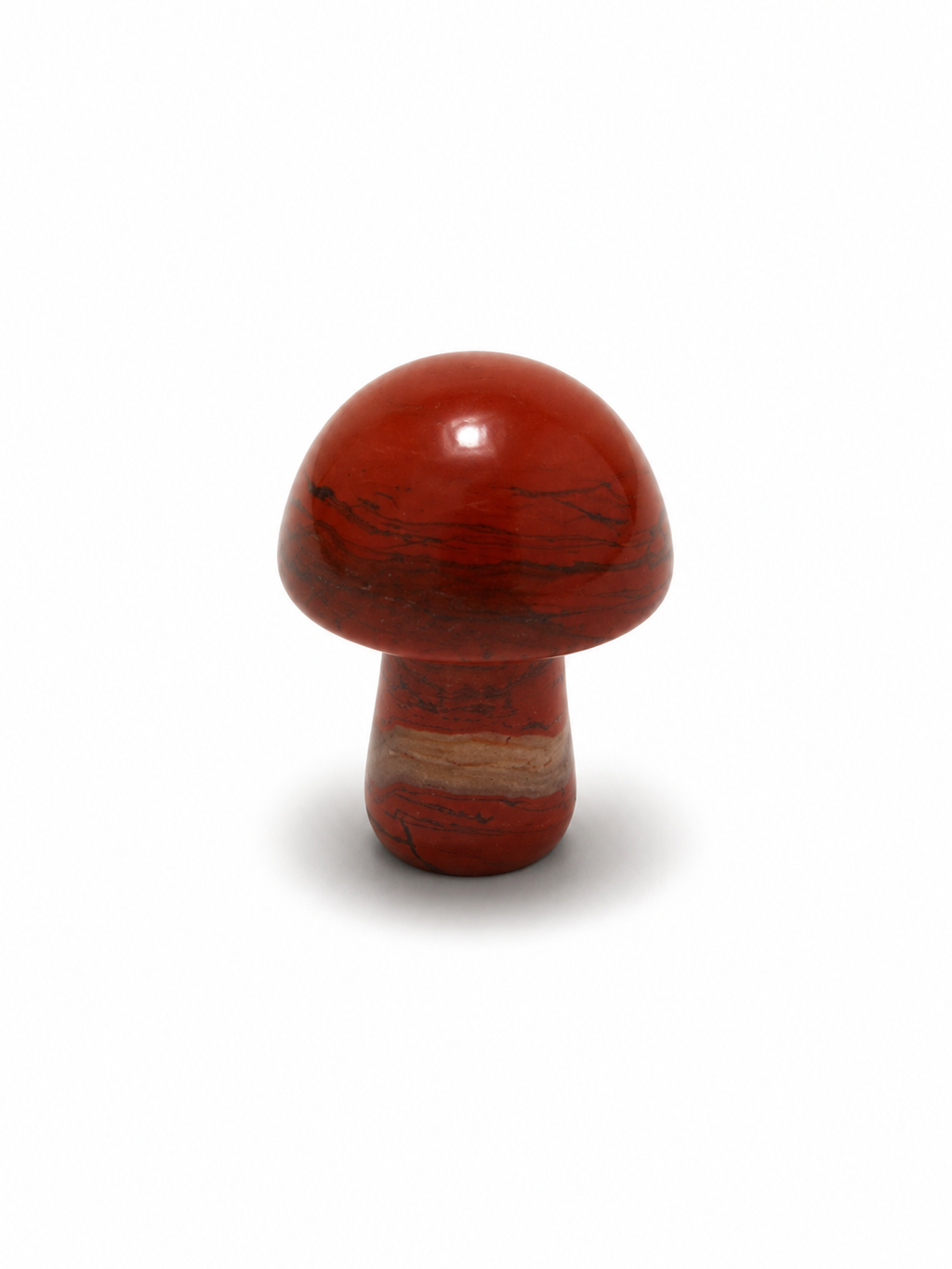 Mini Gemstone Mushroom Figurines