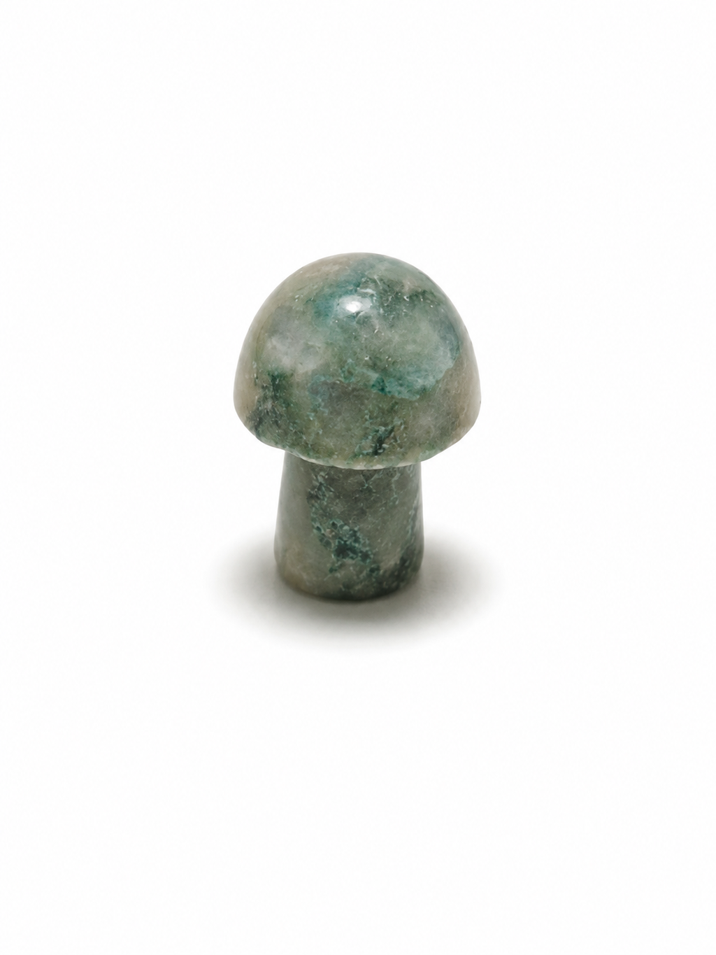 Mini Gemstone Mushroom Figurines