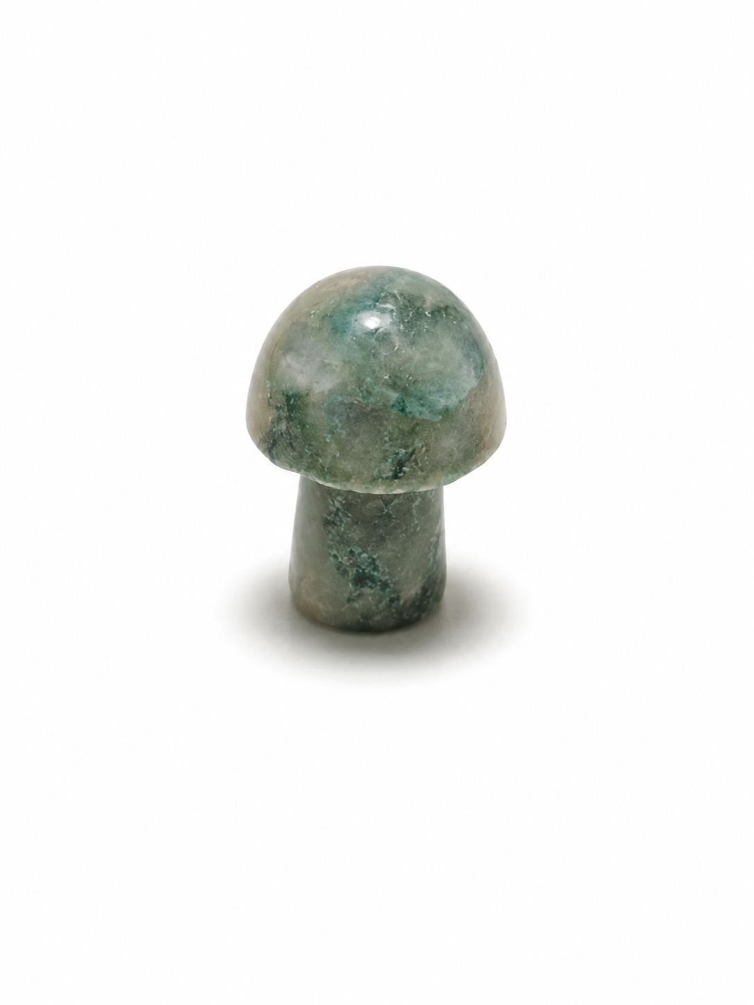 Mini Gemstone Mushroom Figurines