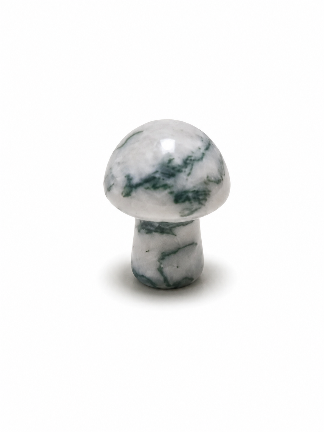 Mini Gemstone Mushroom Figurines