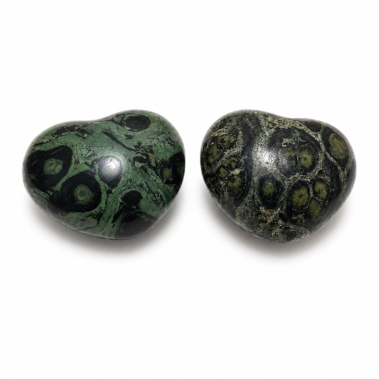 Kambaba Jasper Heart – Small