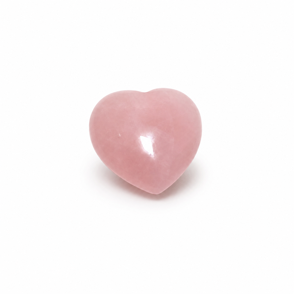 Rose Quartz Mini Heart