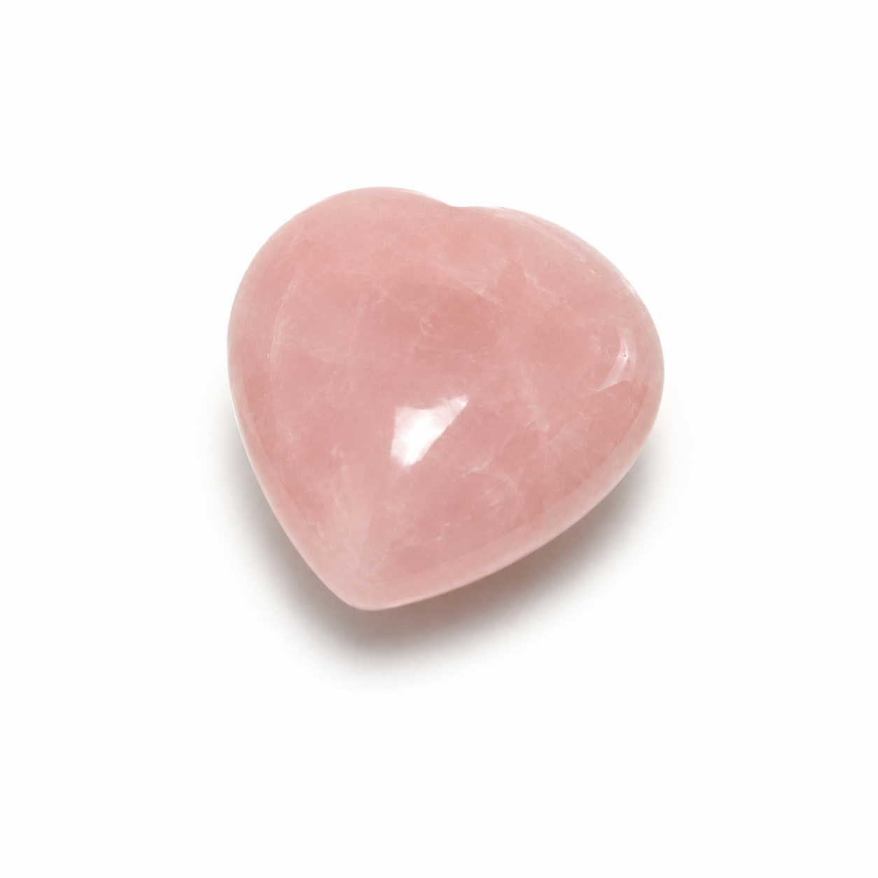 Rose Quartz Mini Heart