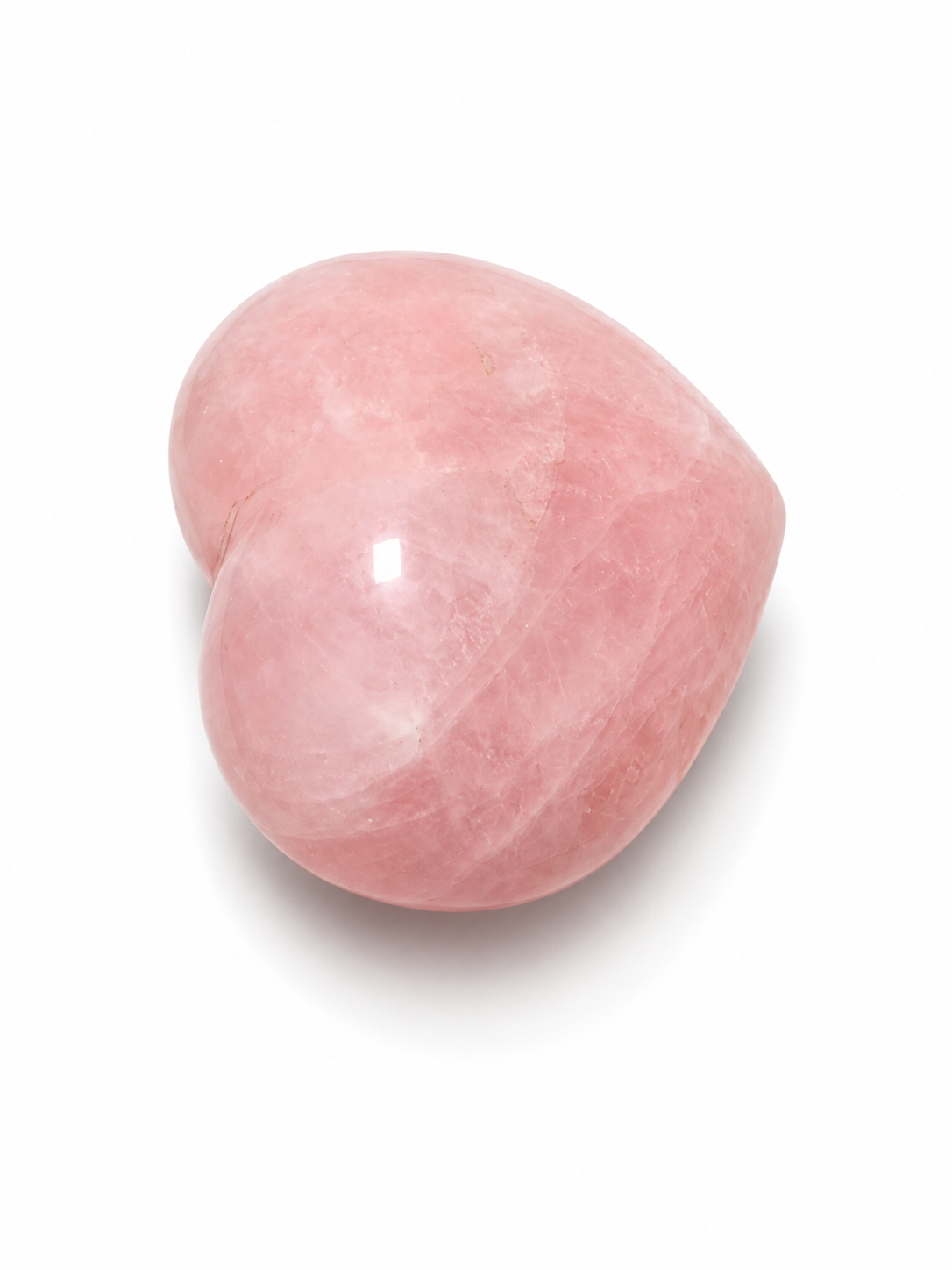 Rose Quartz Heart