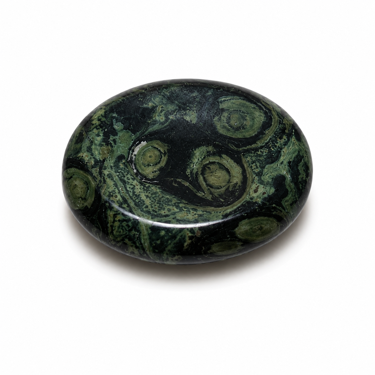 Gemstone Worry Stone – Carnelian or Kambaba Jasper