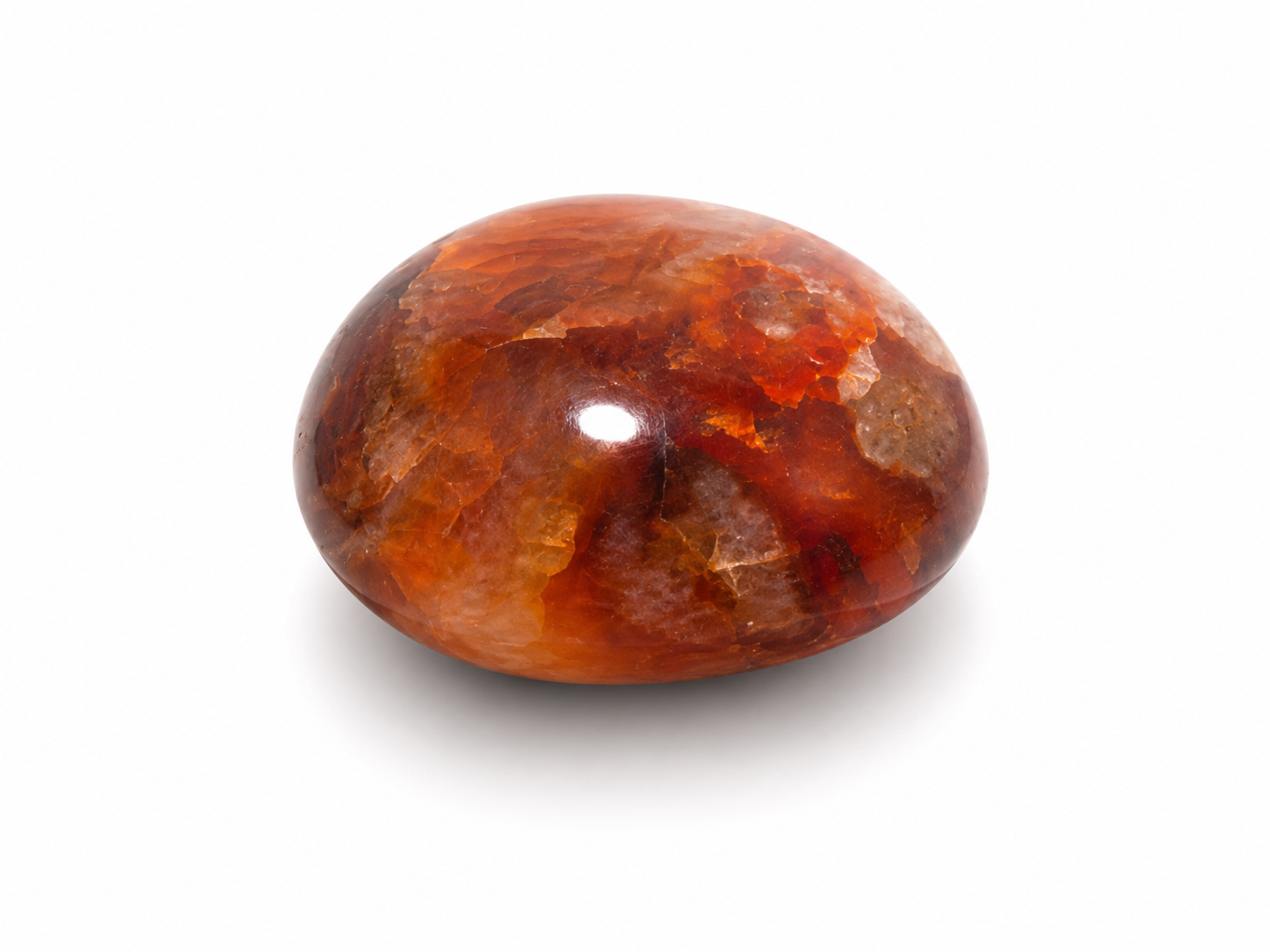 Carnelian Palm Stone